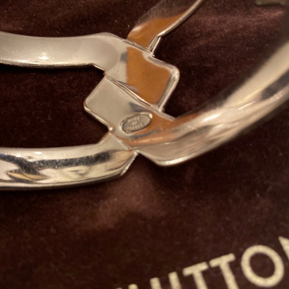 Authentic Louis Vuitton silver bangle - Picture 3 of 5